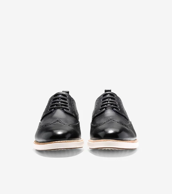Cole Haan Grandevolution Oxford, 10.5, Black/Ivory