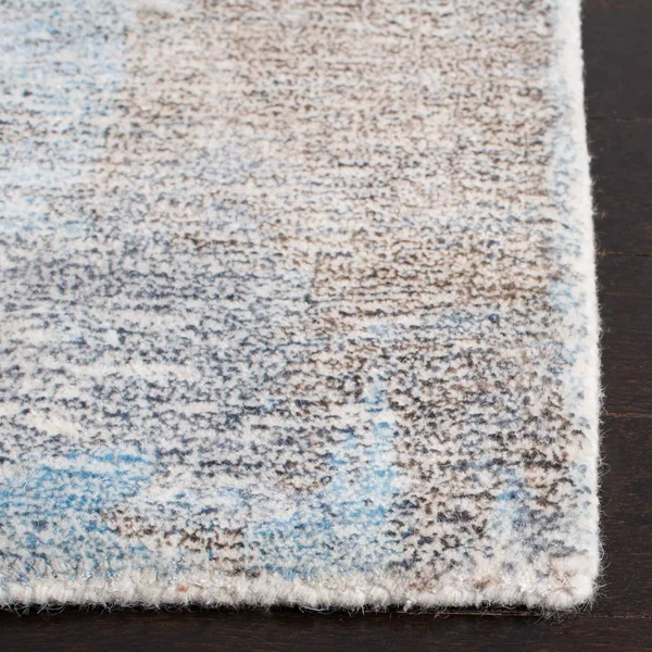 Safavieh Restoration Vintage RVT113F 8& x 10& Grey and Blue Area Rug