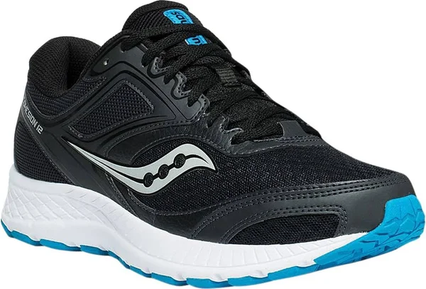 Saucony Cohesion 12 Running Shoe - Men's - Black/Blue