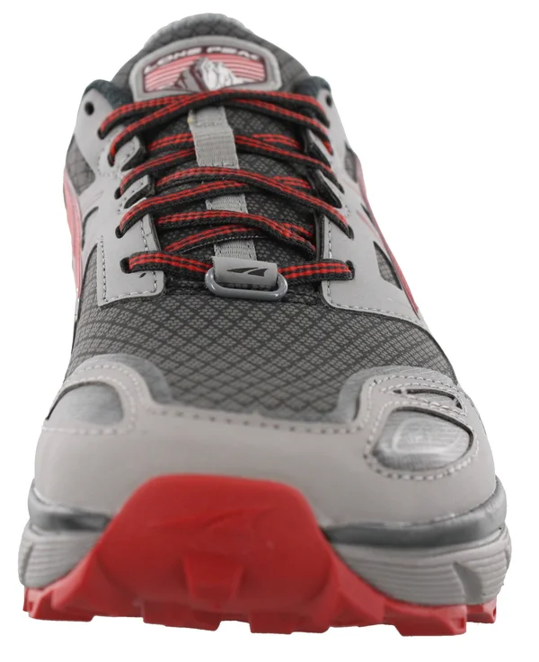 Altra Lone Peak 3.0 Neoshell Trail Running Shoe - Men's Gray/Red - 9.5