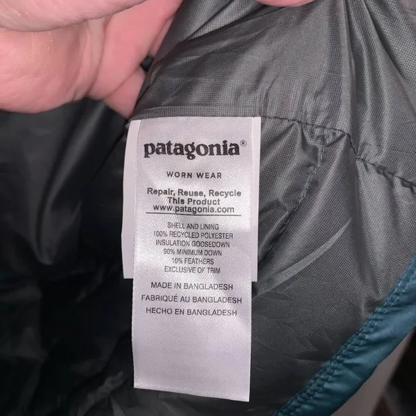Patagonia Down Sweater Jacket - Men's Tasmanian Teal, XXL
