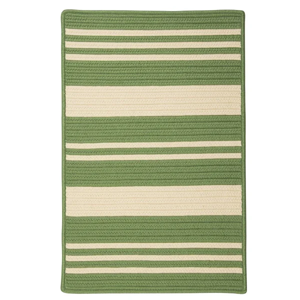 Radiance Jasmine Rug - Moss Green - 2&3x22 x 3&10x22