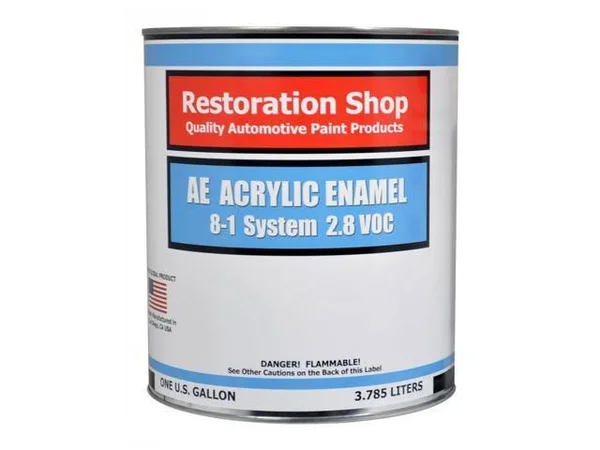 Indy Yellow Acrylic Enamel Single Stage Car Auto Paint Gallon Kit - Restoration Shop