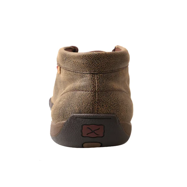 Twisted x Men's MDM0067 Driving Moc, Cayman Print/Brown Leather