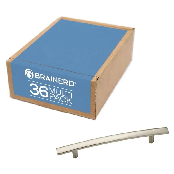 Brainerd Caroline 36-Pack 5-1/16-in Center to Center Satin Nickel Arch Handle Drawer Pulls - P24429W-SN-K3