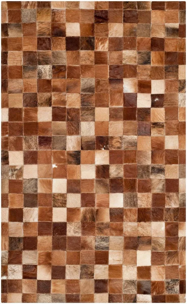 Safavieh Studio Leather STL517B 8& x 10& Brown, Beige Rug