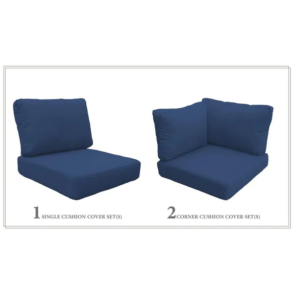 TK Classics High Back Cushion Set for FLORENCE-03c