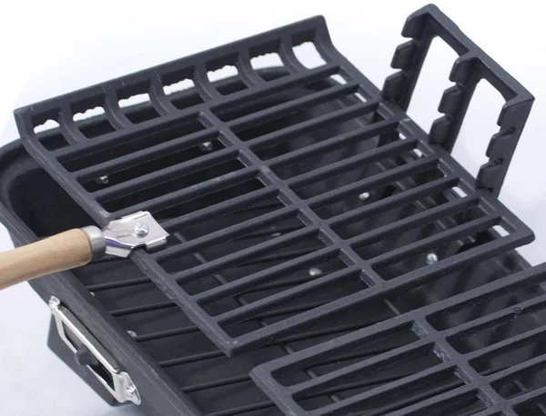 Marsh Allen 30052AMZ Kay Home Product&s Cast Iron Hibachi Charcoal Grill, 10 by 18-inch
