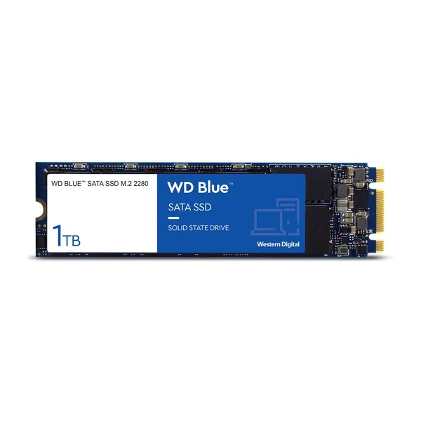 WD 1TB Blue 3D NAND SATA M.2 2280 SSD - WDS100T2B0B