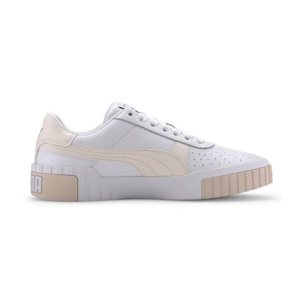 Puma Cali White/Rosewater Women's Shoes - White/Pink, Size: 7