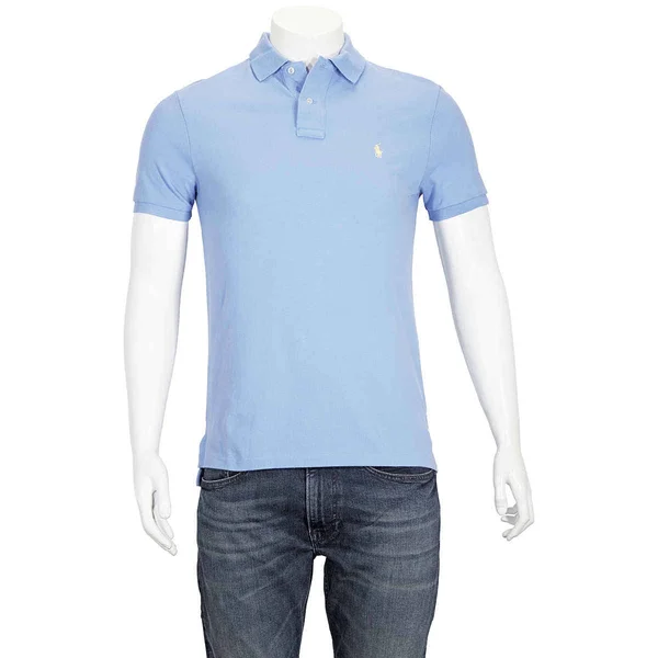Polo Ralph Lauren Men's Embroidered Logo Polo Shirt - Size: XS, Blue