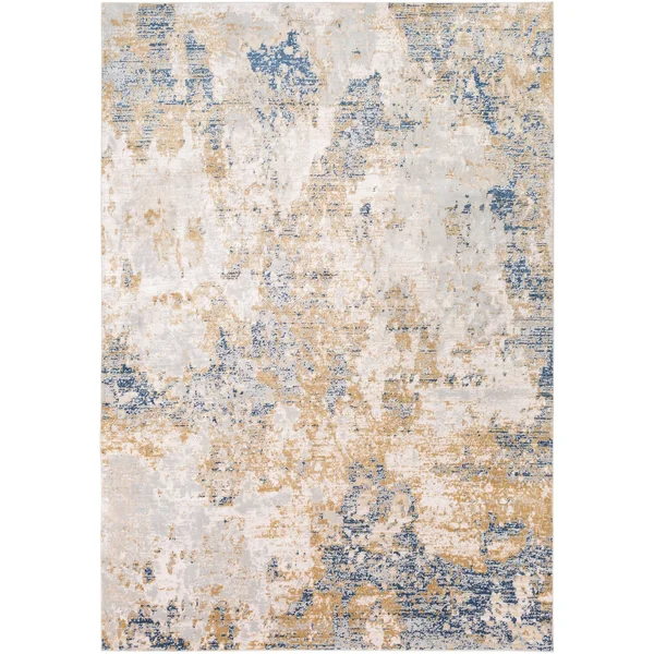 The Gray Barn Singing Prairie Modern Area Rug - 2& x 3& - Tan