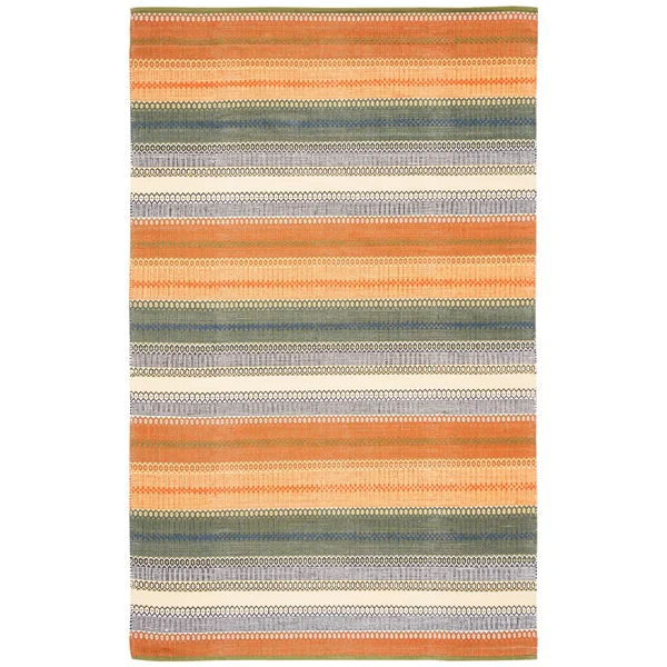 Safavieh Striped Kilim STK412B 5&x8& Rug