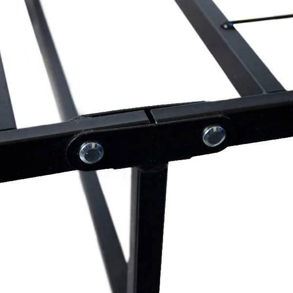Premier 18x22 High Profile Platform Metal Base Foundation Bed Frame, Multiple Size