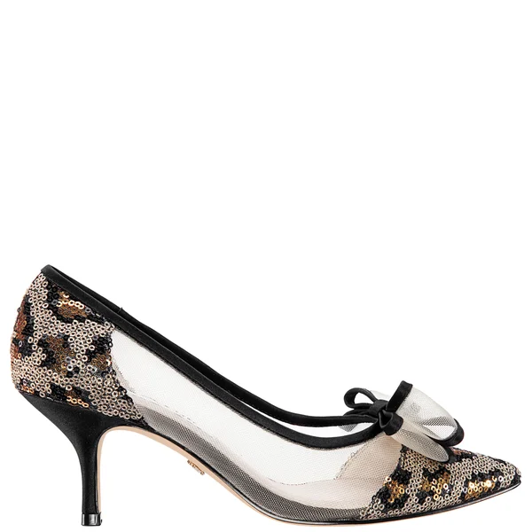 Nina Bianca Gold/Black - Women's, Size: 7