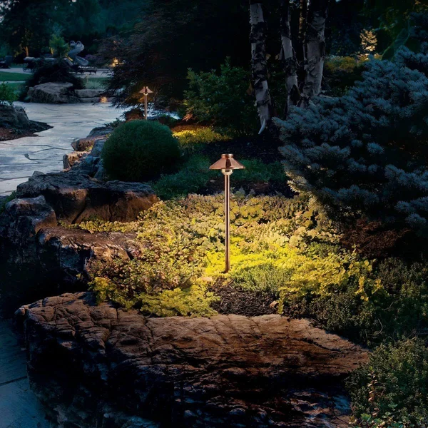 Kichler Llena LED Path Copper 15820CO