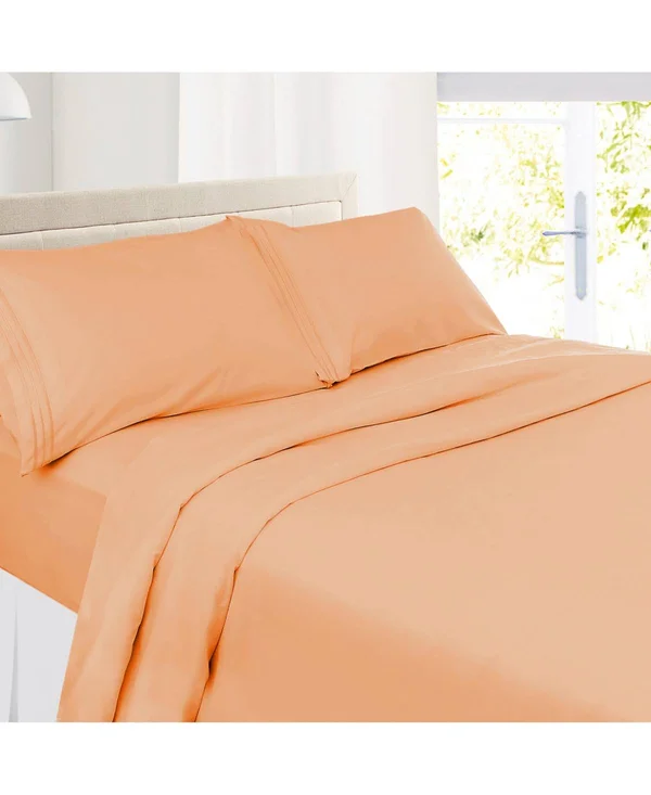 Premier 1800 Series Deep Pocket 3 pc. Sheet Set, Twin - Pink