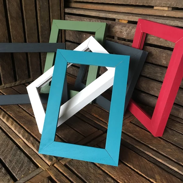 Signature Edge Chalkboard Turquoise Painted Wood Frame - 7x22 x 9x22