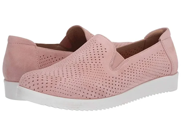 Naturalizer Women's Bonnie Slip-On, Size: 8.5, Rose Suede