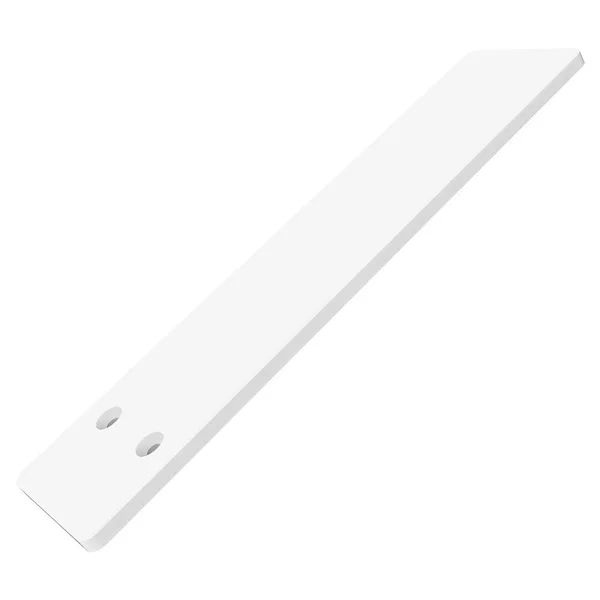 Federal Brace Liberty White Countertop Support Plate 12 Inches in Length 30205