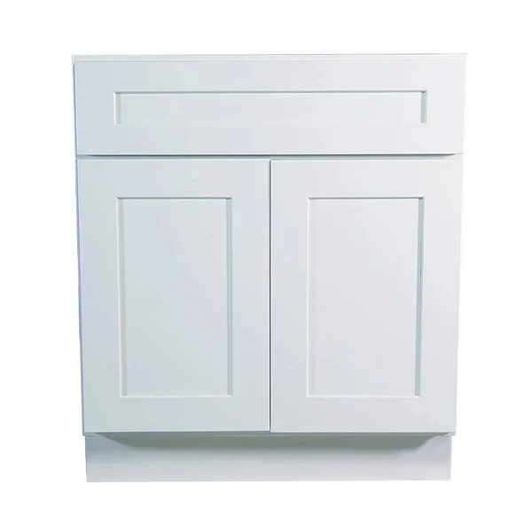 Design House 561472 Brookings 30-Inch Sink Base Cabinet, White Shaker