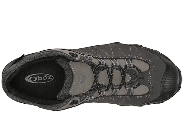 Oboz Bridger Low B-Dry Men's Dark Shadow - 9.5, Wide