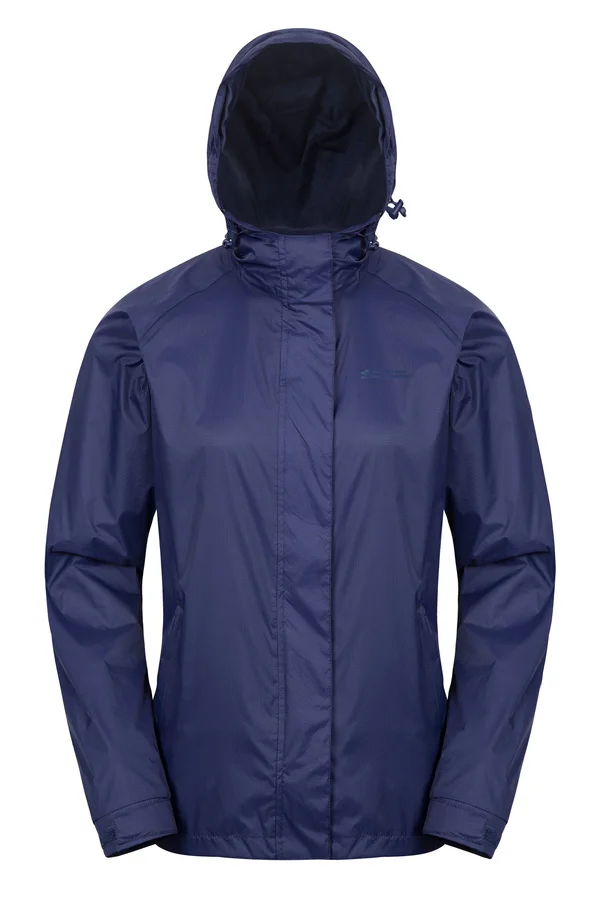 Mountain Warehouse Torrent Womens Waterproof Jacket - Navy, Size 16