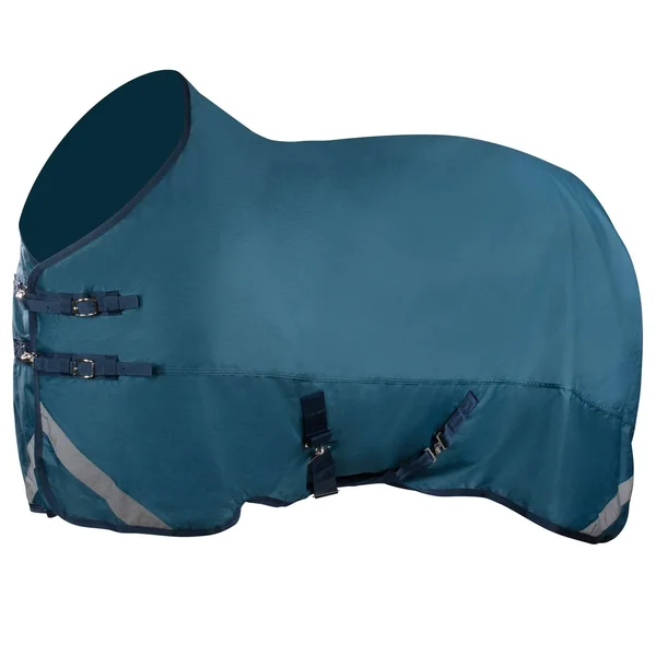 Horze Turin Lightweight Turnout Blanket 50g - Petrol Blue