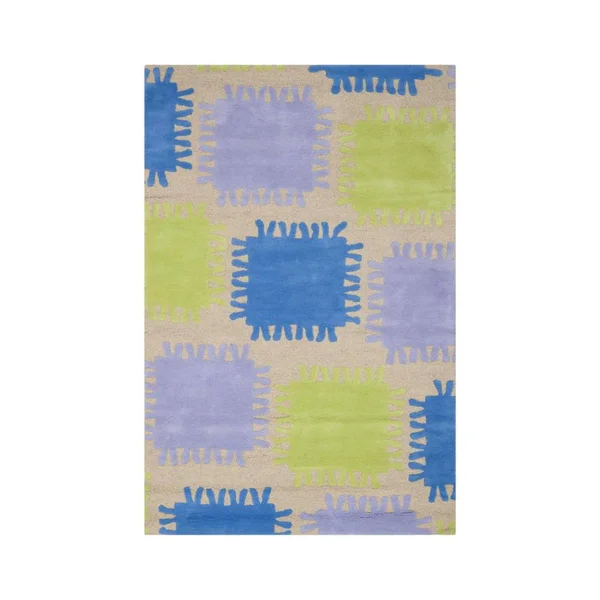 Safavieh Beige Kids Rug; 5& x 8&