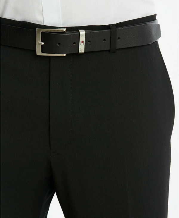 Tommy Hilfiger Men's Modern-Fit Th Flex Stretch Suit Jacket 38S Black