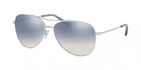 Coach HC7079 L1013 Metal Sunglasses - 93222L Light Gold