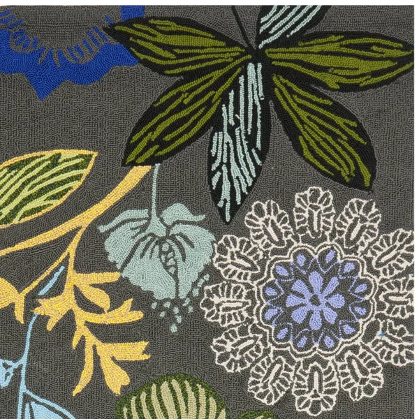 Safavieh Four Seasons FRS472B 2&3x22 x 6& Grey Rug