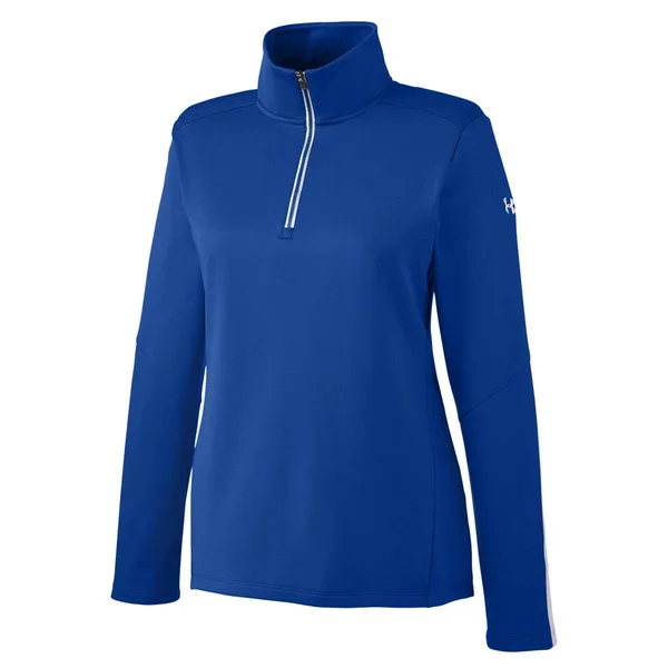 Under Armour Women's Qualifier 1/4 Zip Tee Graphite - M