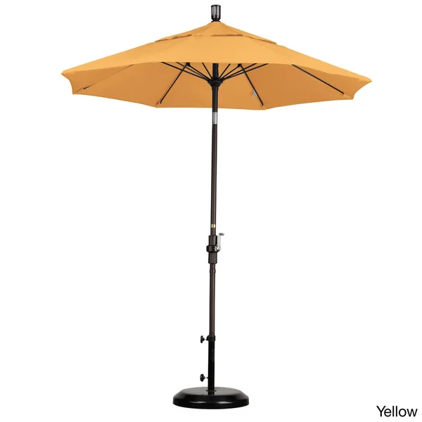 California Umbrella GSCUF758117-5446 7.5-ft Fiberglass Market