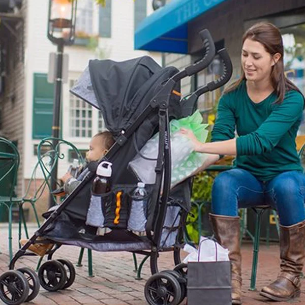 Summer Infant 3Dtote Convenience Stroller - Black/Grey