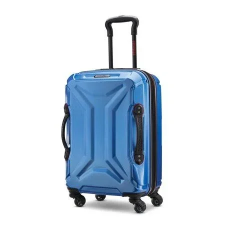 American Tourister Cargo Max 21-Inch Hardside Spinner - Carry-On Luggage, One Piece, Adult Unisex, Size: 21 inch - Carry On, Blue