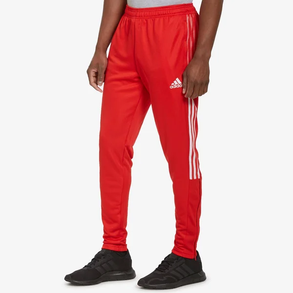 Men's Adidas Tiro 21 Track Pants XL, Vivid Red/White