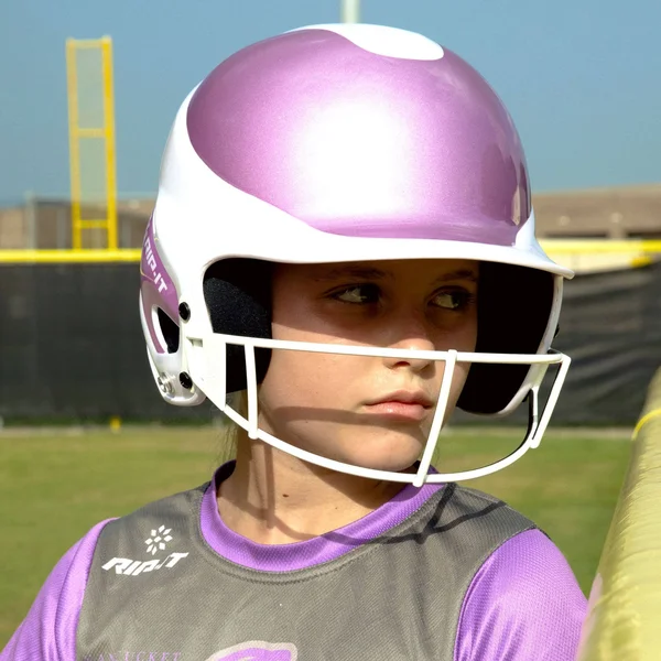 Rip-It Vision Pro Shimmer Fastpitch Softball Helmet Aqua Small