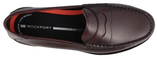 Rockport Men's Modern Prep Penny Loafer Burgundy 9 W