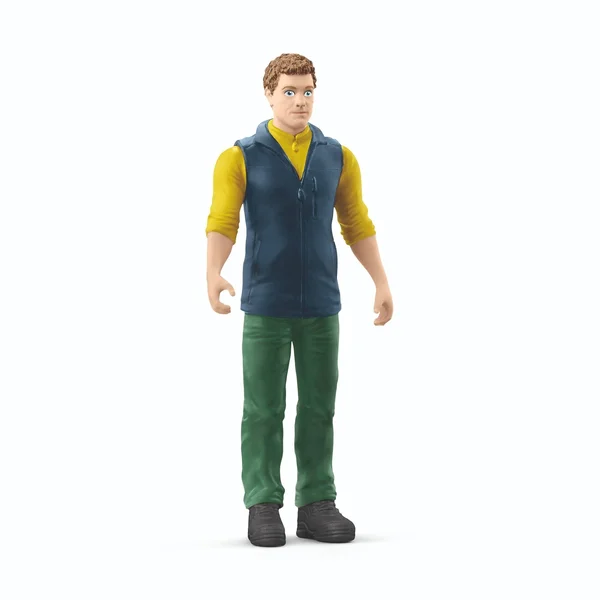 Schleich Farm World Tractor with Trailer