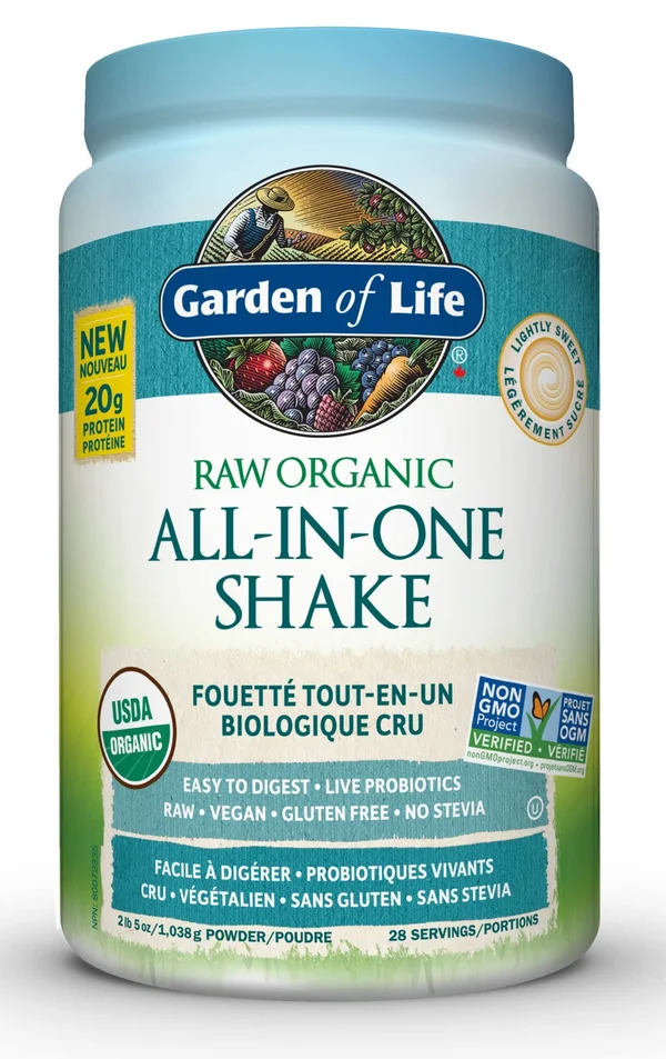 Garden of Life All-In-One Nutritional Shake Lightly Sweet 1038g