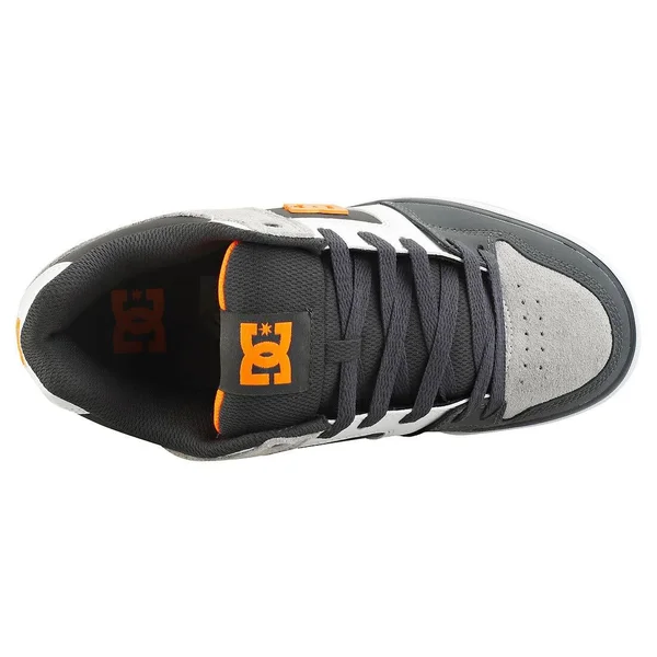DC Pure Mens Shoes - Dark Grey Orange