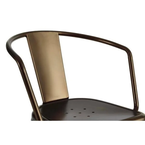 StyleWell Bronze Metal Dining Chair (Set of 2) (20.28 in. W x 28.35.95 in. H)