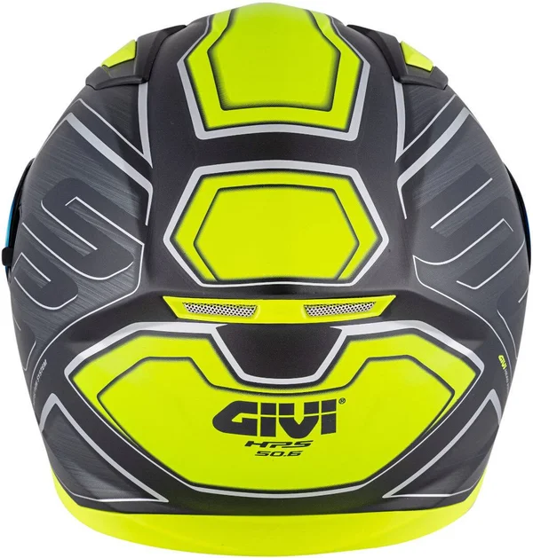 Givi 50.6 Sport Deep Limited Edition Helmet, black-yellow, Size 2XL