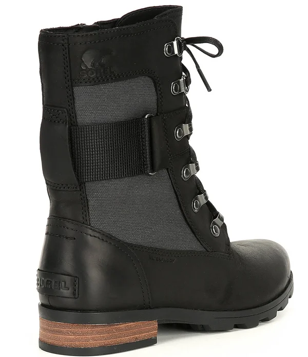 Sorel Women's Emelie Conquest Boots Black 8.5