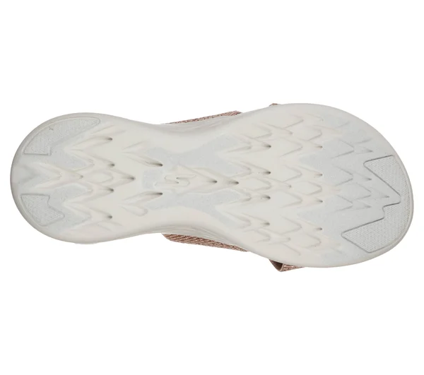 Skechers Women's on The Go 600 Glistening Slide, Rose Gold