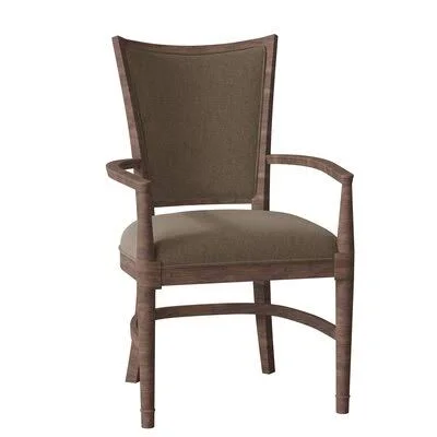 Garland Upholstered Arm Chair Fairfield Chair Body Fabric: 8794 Parchment - Frame Color: Tobacco