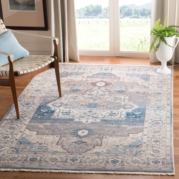 Safavieh Vintage Persian VTP447F Grey/Blue 3& x 5& Area Rug