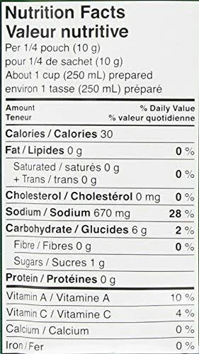 Knorr Vegetable Soup Mix 40 Grams/Pack, Pack of 12 {Imported from Canada}