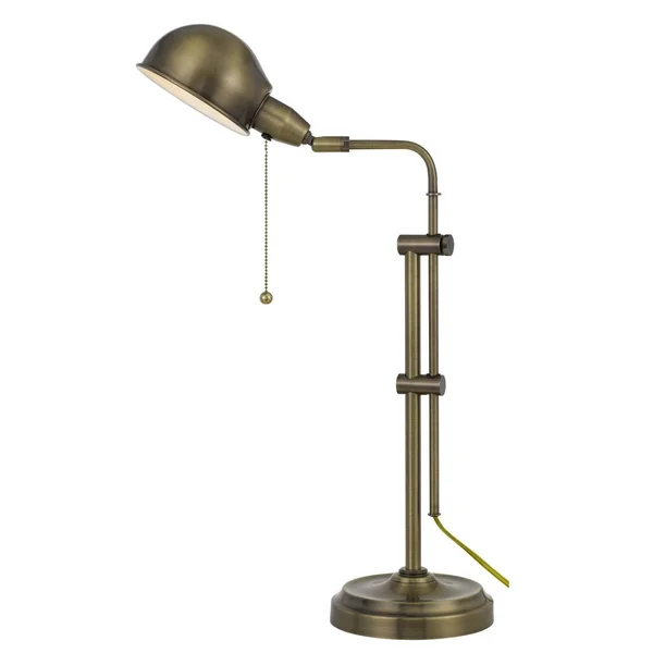 Cal Lighting BO-2441DK-AB Desk Lamp